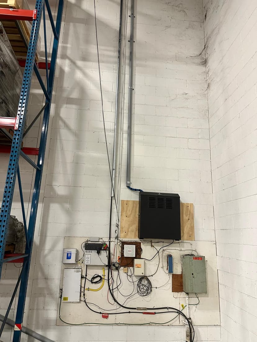 Warehouse Network & Power Panel